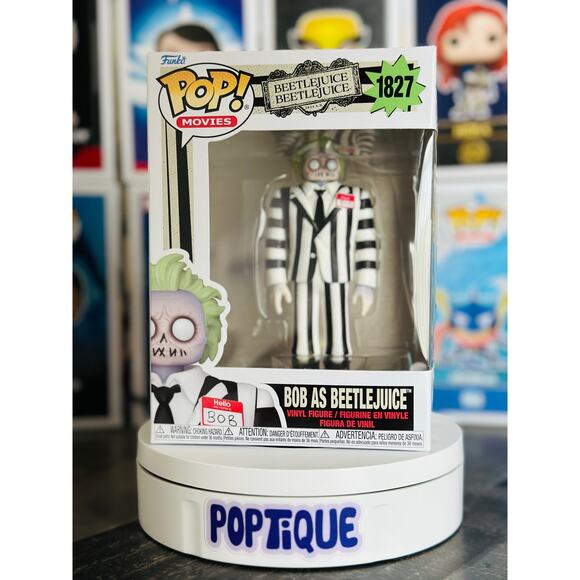 Beetlejuice 2 Bob as Beetlejuice Funko Pop! #1827 - Picture 1 of 6